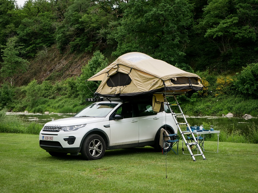 Où dormir avec une tente de toit ?